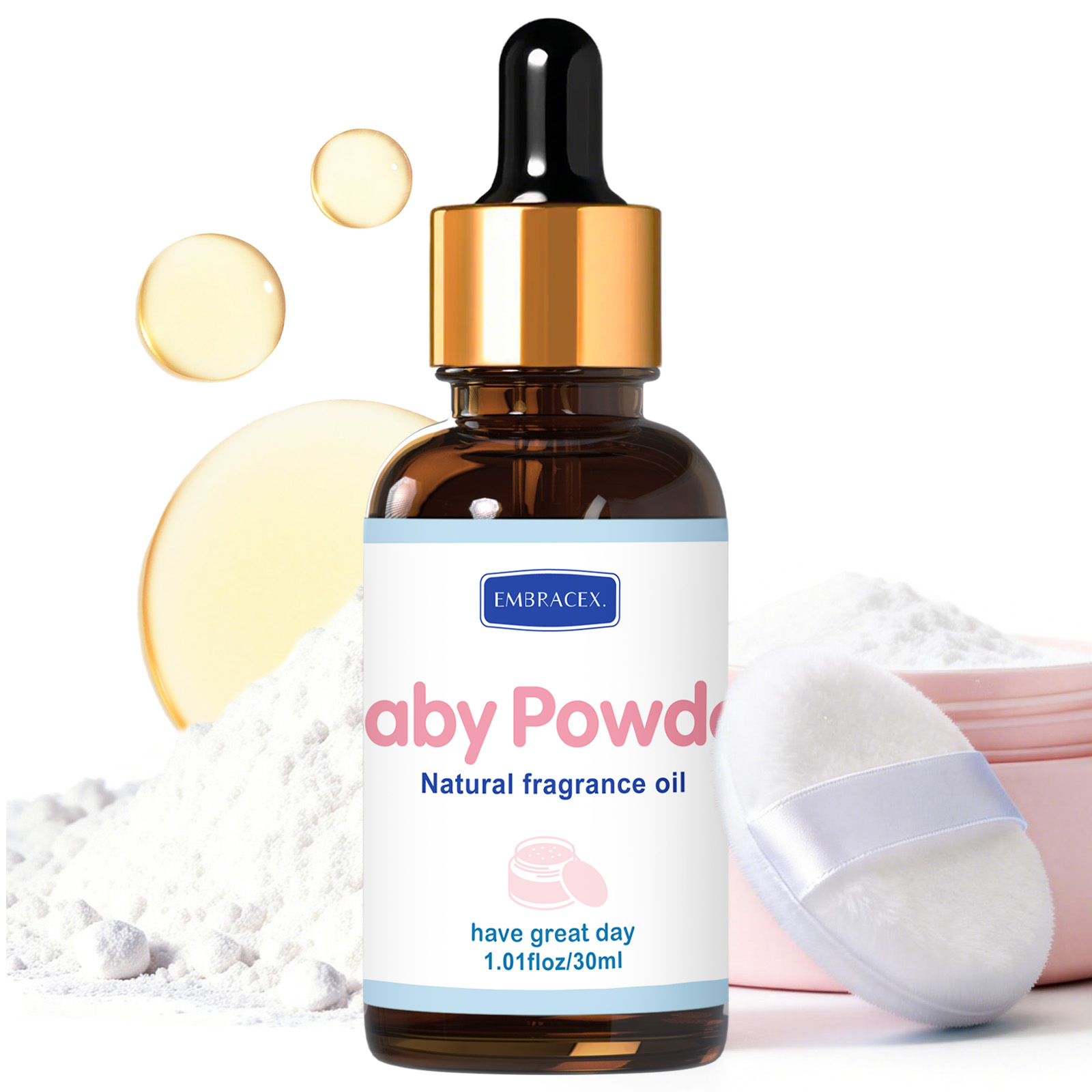 Candle Oil Supplies - 30ml Baby Powder Fragrance Oils For