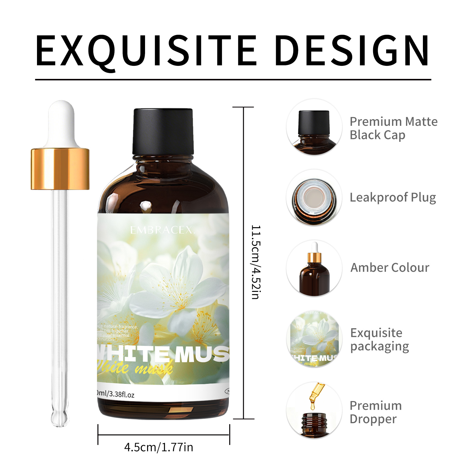 100ml White Musk Fragrance Oil - Candle Oil Supplies recension och pris