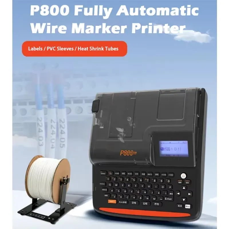 P800 Number Tube Printer Wire  - Shrink Sleeve Pvc recension och pris