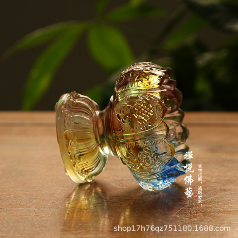 Glass Wealth Lotus Eight Auspi - Candle Oil Supplies recension och pris