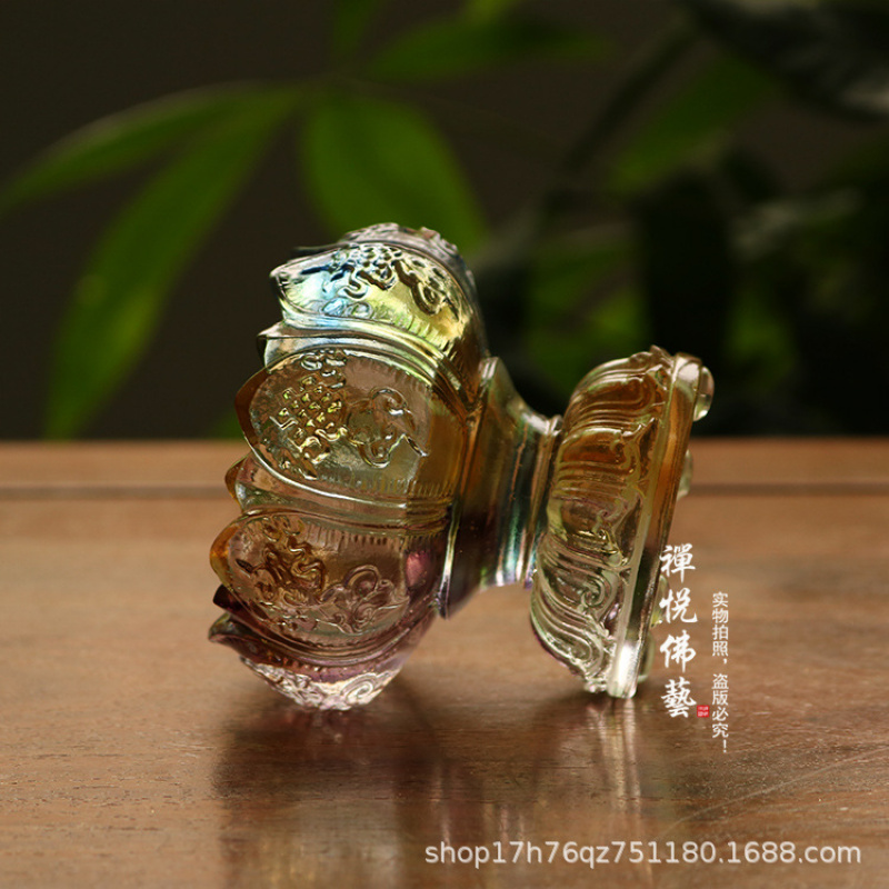 Glass Wealth Lotus Eight Auspi - Candle Oil Supplies recension och pris