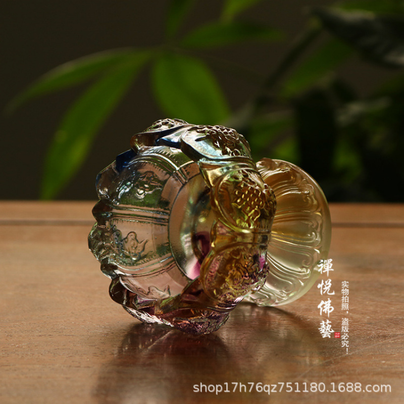 Glass Wealth Lotus Eight Auspi - Candle Oil Supplies recension och pris