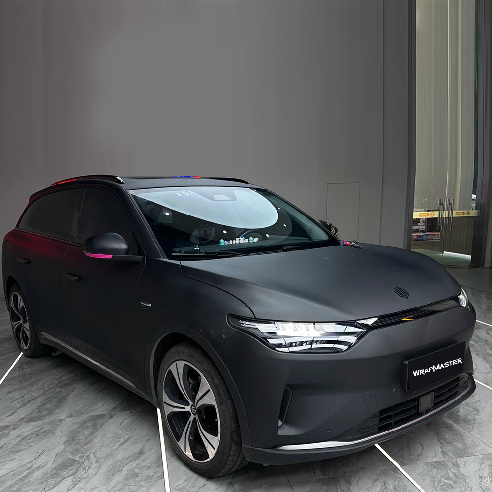 Vinyl Wrap Matte Frosted Black - Shrink Sleeve Pvc recension och pris