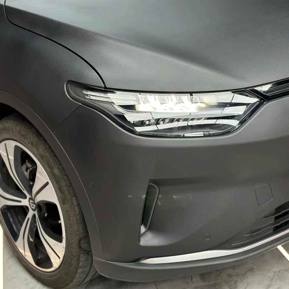 Vinyl Wrap Matte Frosted Black - Shrink Sleeve Pvc recension och pris