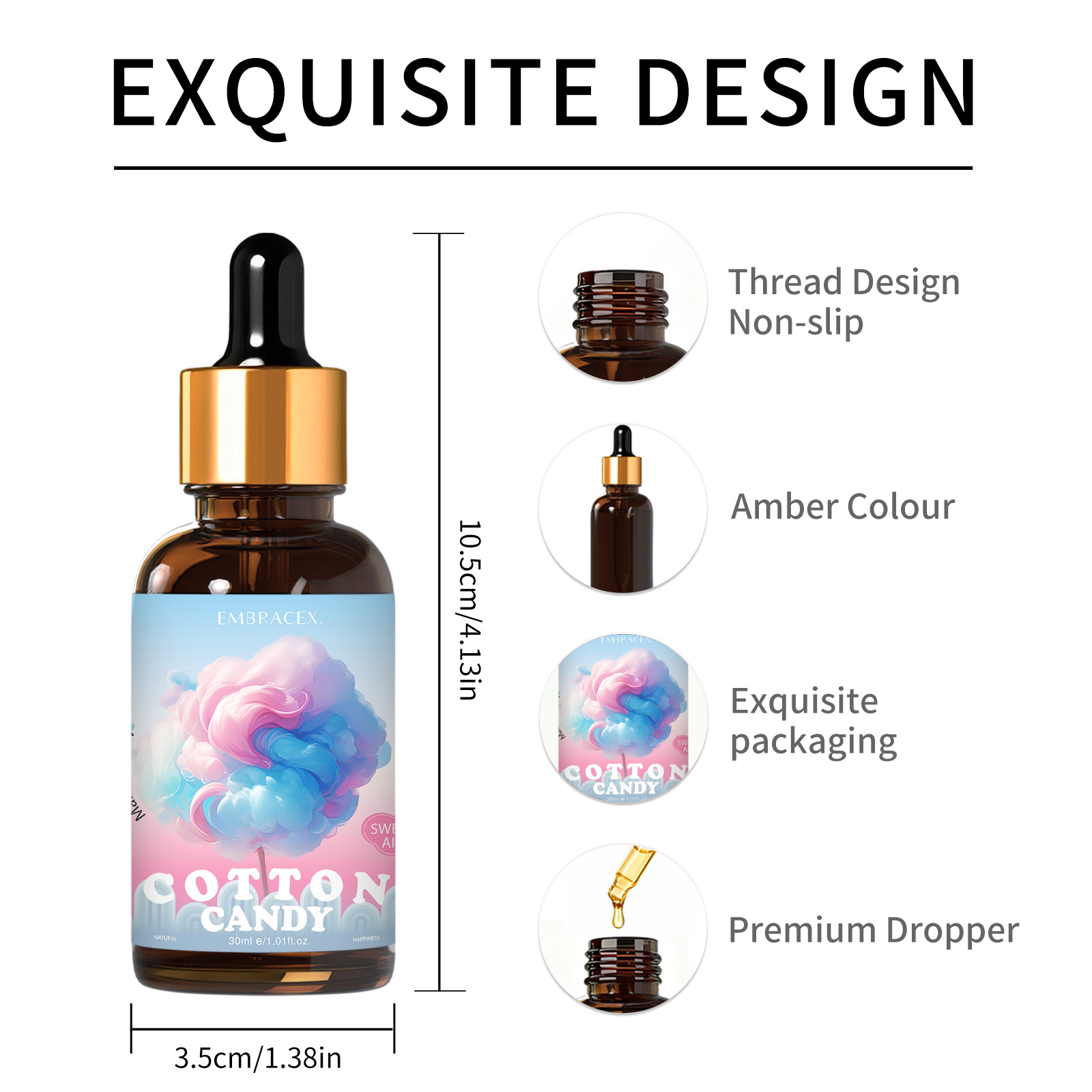 30ml Cotton Candy Fragrance Oi - Candle Oil Supplies recension och pris