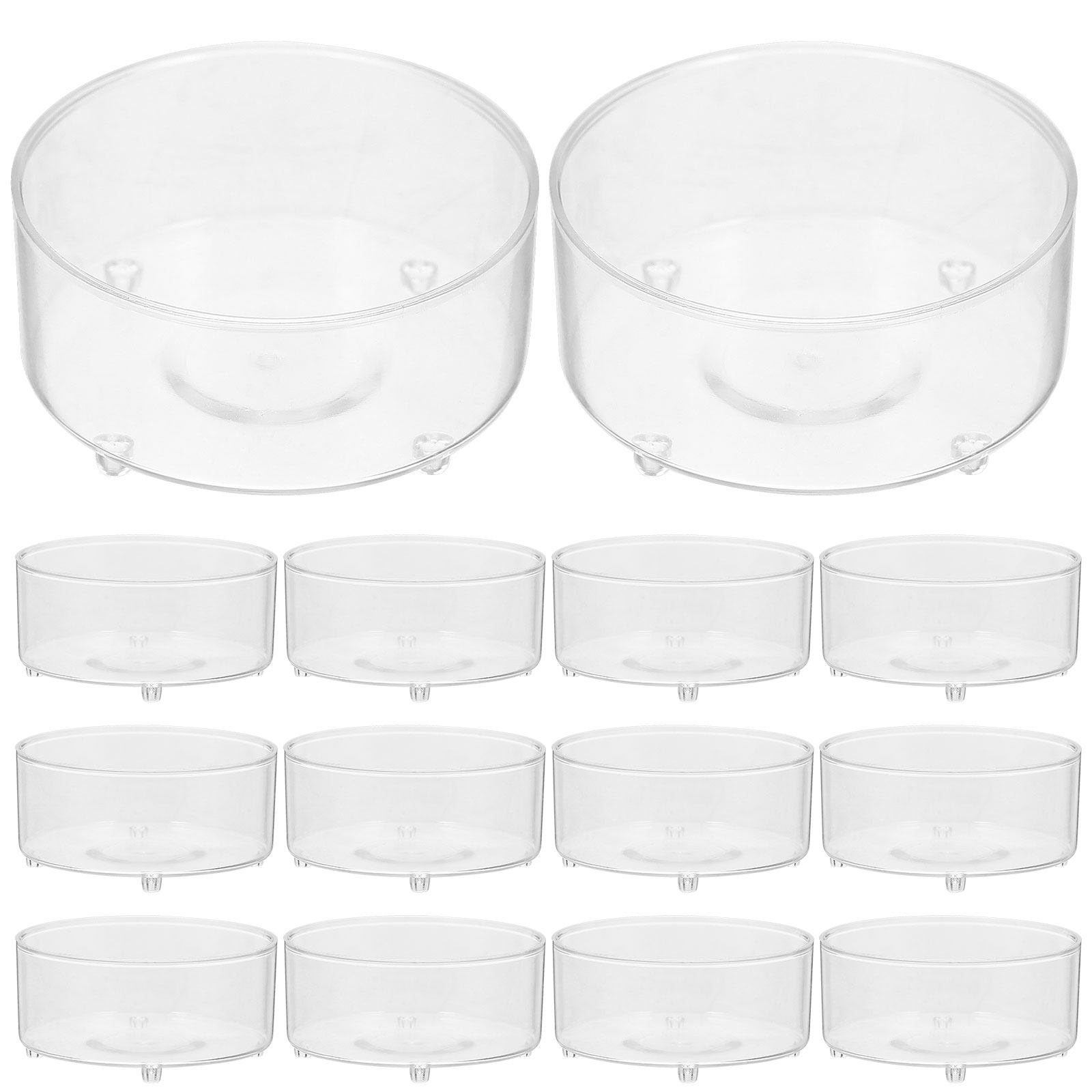 50Pcs Plastic Cups for Tealigh - Candle Making Supplies Usa recension och pris
