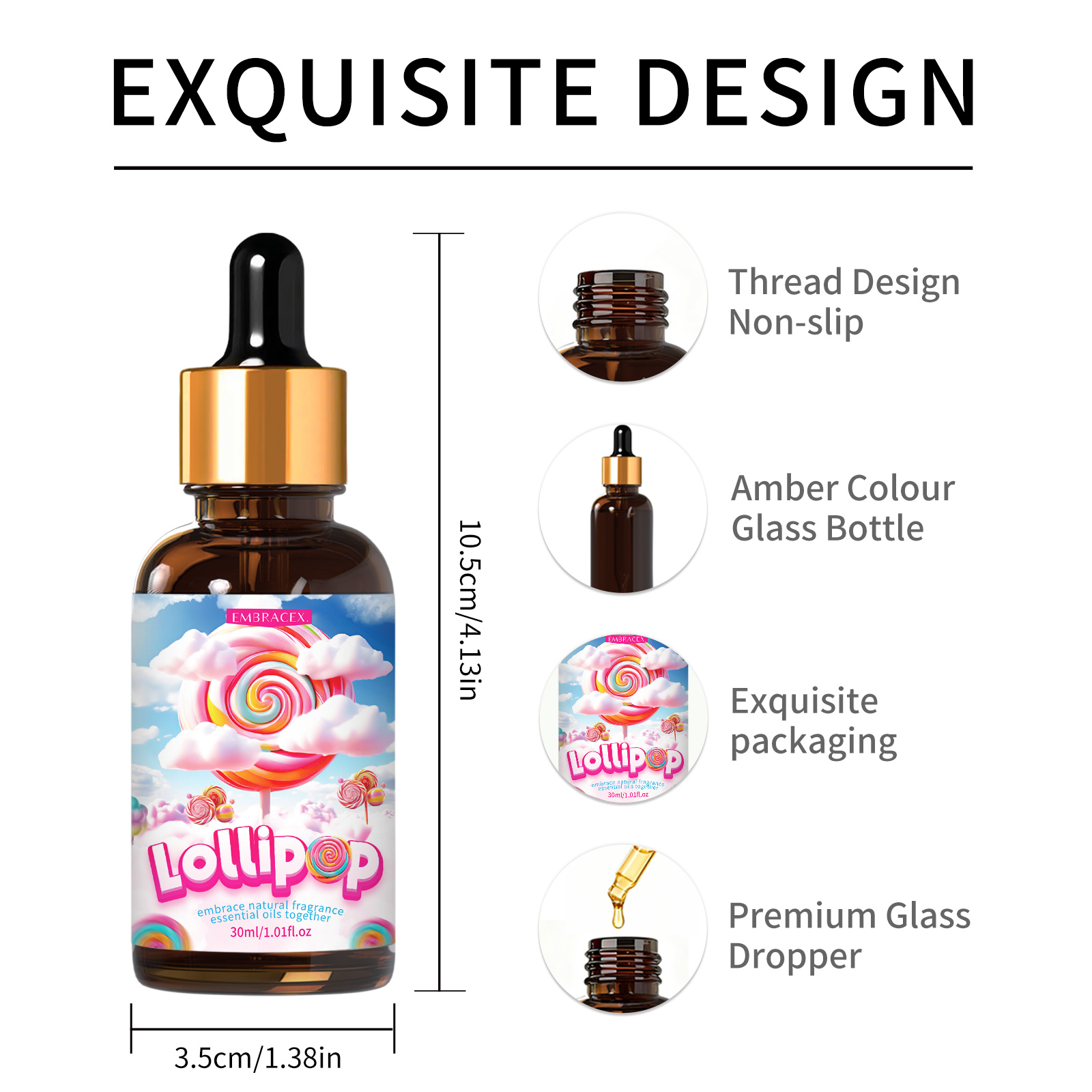 30ml  Lollipop Fragrance Oils  - Candle Oil Supplies recension och pris