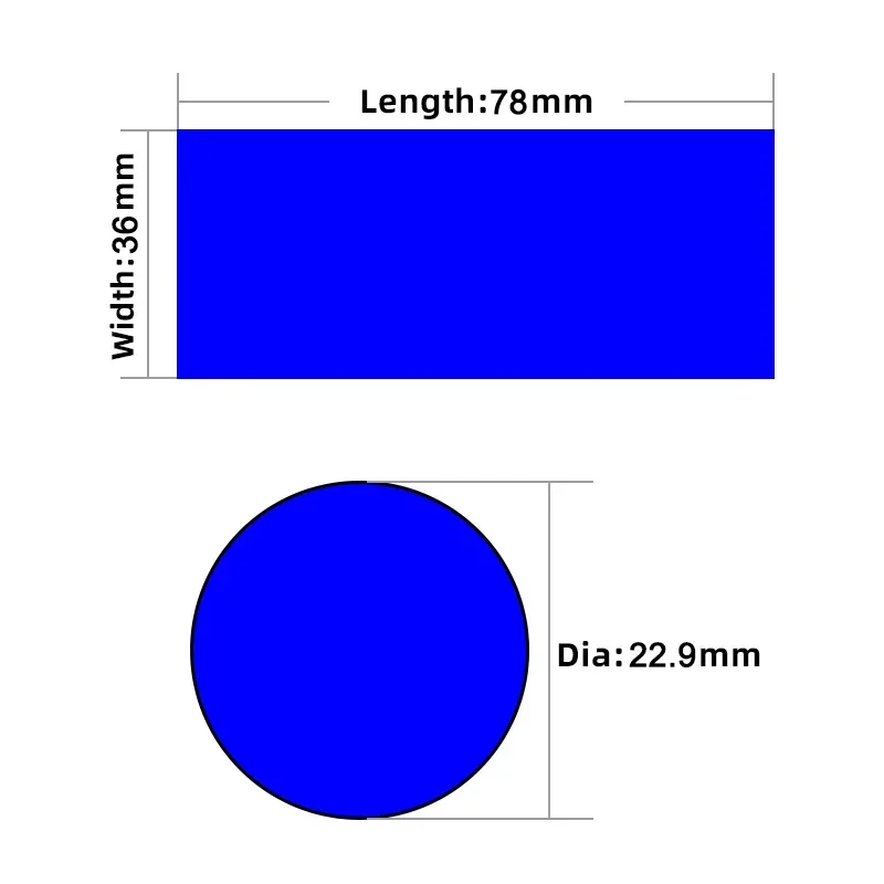 21700 Battery Film PVC Heat Sh - Shrink Sleeve Pvc recension och pris