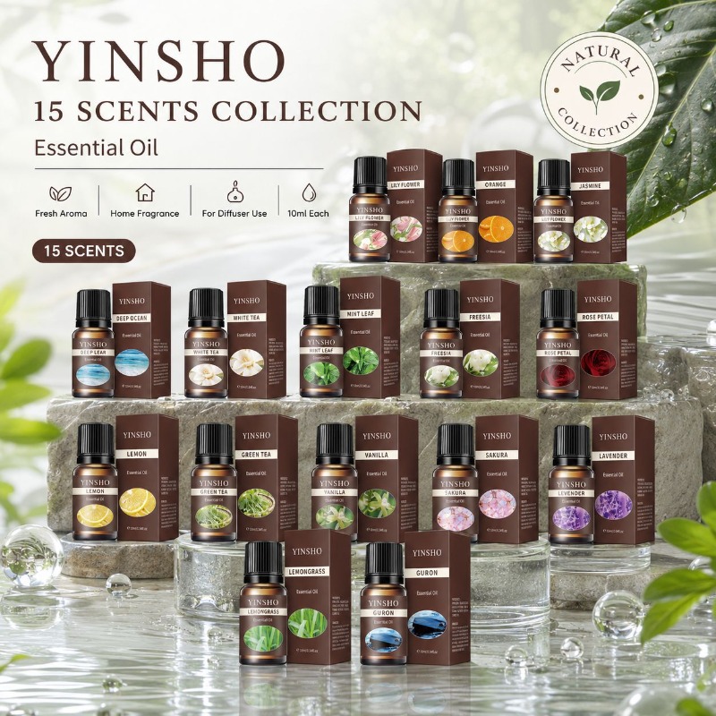 Fragrance Essential Oil Set 15 - Candle Making Supplies Usa recension och pris