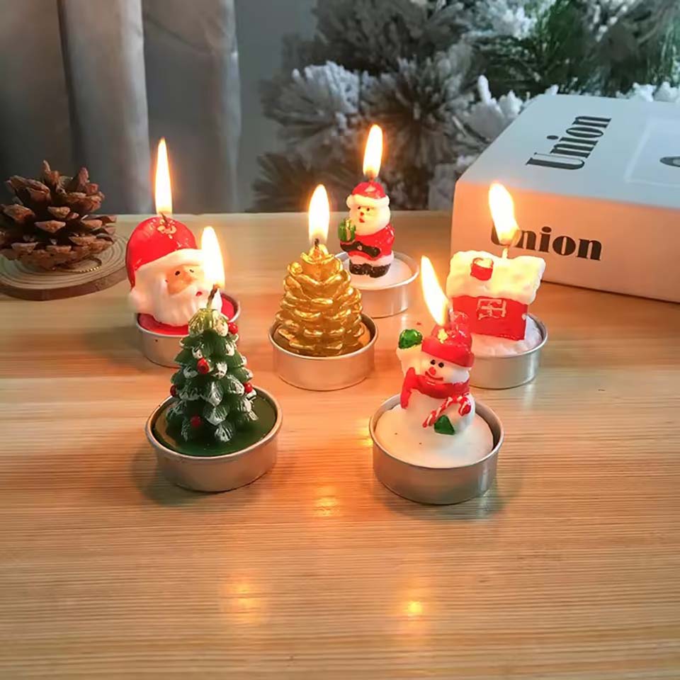 12PCS Candles Christmas Decora - Candle Oil Supplies recension och pris